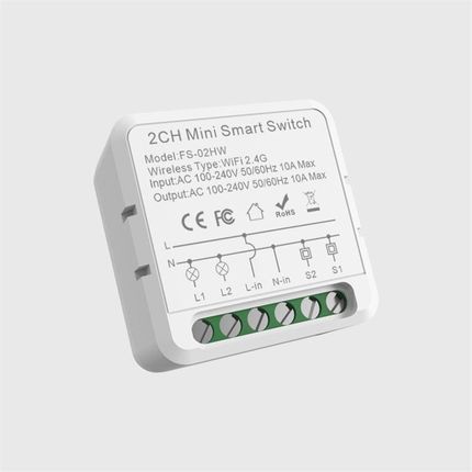 涂鸦智能开关WiFil迷你暗盒通断器Zigbee开关远程操控定时语音控