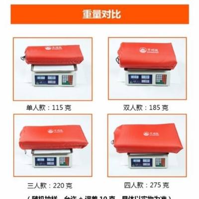 推荐幷州牧UL超轻小体积双人铝箔防潮垫地席户外露营野餐地席求救