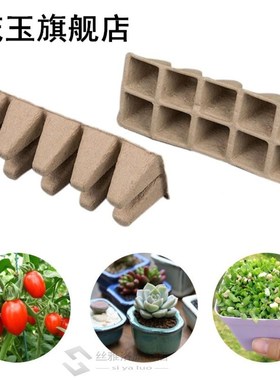 10pcs/set Plant Starter Tray Seedling Germination Home Garde