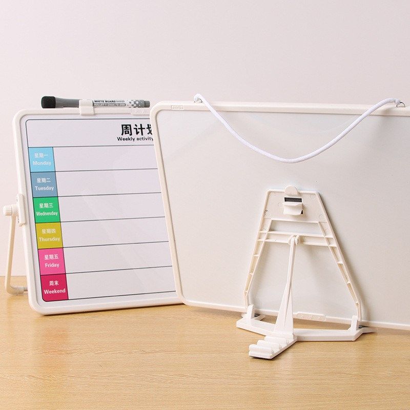 富尼周计划桌面白板挂绳可擦写支架式写字板磁性白板挂式小黑板,畜牧/养殖物资,特种养殖设备,淘宝优惠券,粉丝福利购,淘宝优惠卷