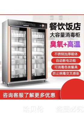 商用高温消毒柜饭店专用消毒柜食堂学校餐饮饭店消毒厨房碗柜