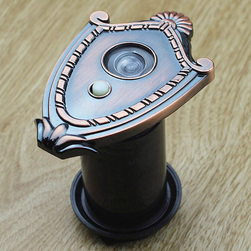 防盗门塑料猫眼带门铃一体二合一管径35家用龙甲龙阳星月神金凯德