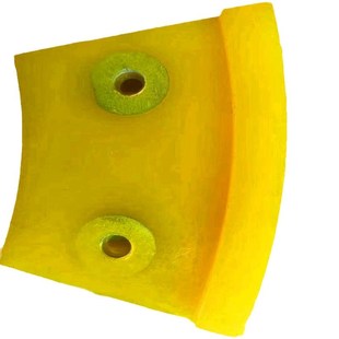 定制耐磨蛟龙蛟片叶螺旋耐磨板洗砂片片螺旋片龙机耐磨聚氨酯螺旋