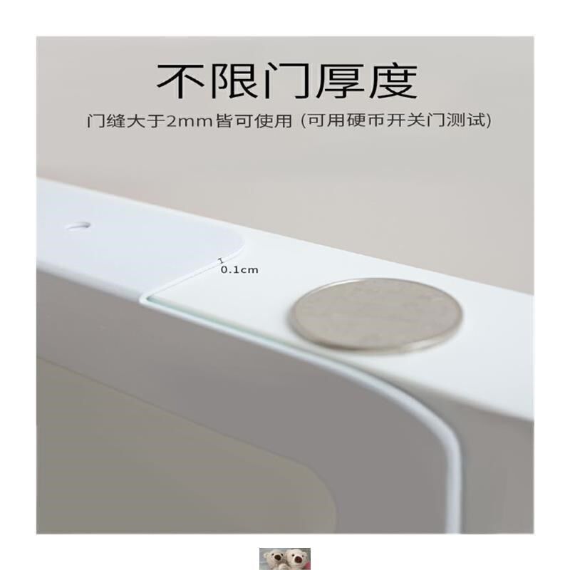 侧面衣柜挂钩门后直角挂衣钩免钉门上挂衣架静音壁挂柜子粘钩