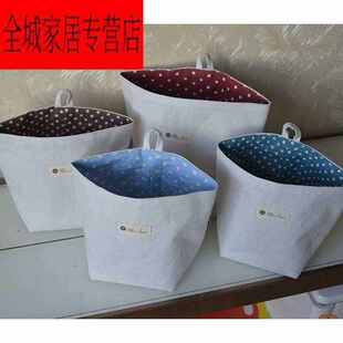 卫生间放卫生纸的布袋收纳袋挂袋布艺欧式装纸巾厕所洗手间墙挂式