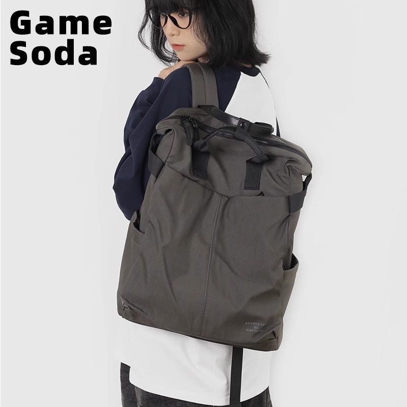 电玩汽水双肩包女2024新款书包旅行大容量电脑包男大学生通勤背包,箱包皮具/热销女包/男包,双肩背包,淘宝优惠券,粉丝福利购,淘宝优惠卷