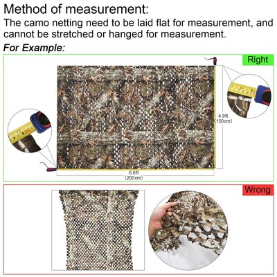 Tree Camouflage Net Without Mesh Netting Grid Tear-Resistant