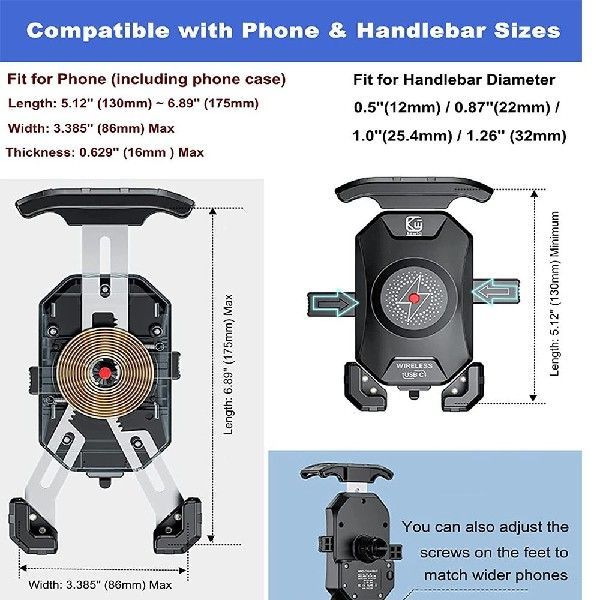 速发Motorcycle Phone Holder for Moto Support Telephone Mobil