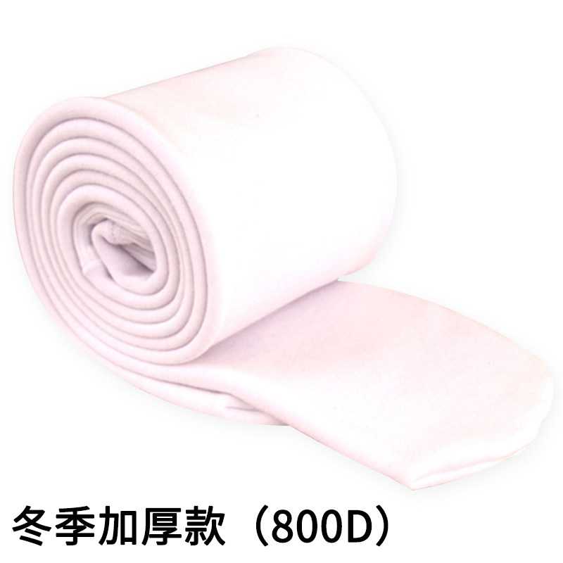速发儿童舞蹈袜女童打底裤连裤袜秋冬白色专业练功跳舞丝袜宝宝连