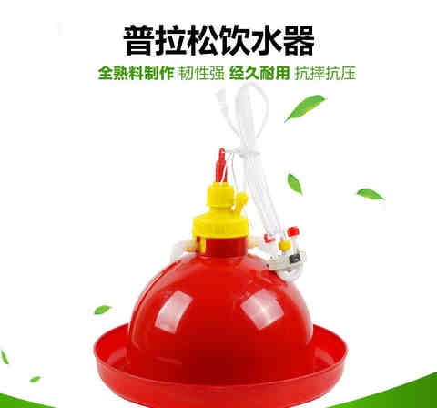小鸡育雏家畜鸡笼养鸡自动饮水器引水管垫片弹簧水盆小号熟料水壶