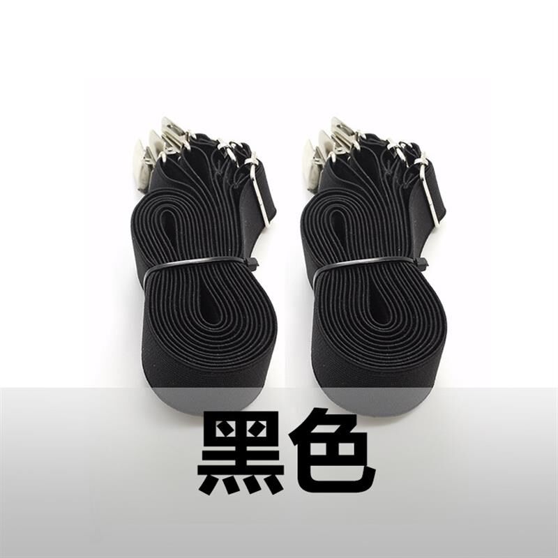床单固定夹床笠沙发垫防滑扣固定器可调节拉伸松紧带夹子一套四根