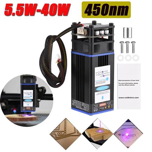 速发5500mW/10W/20W/30W Laser Module Laser Head 450nm Blue La