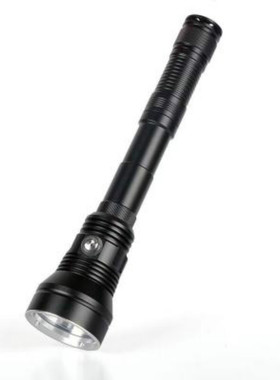 XHP70二代超聚光大功率潜水手电筒10000流明专业潜水手电电量显示