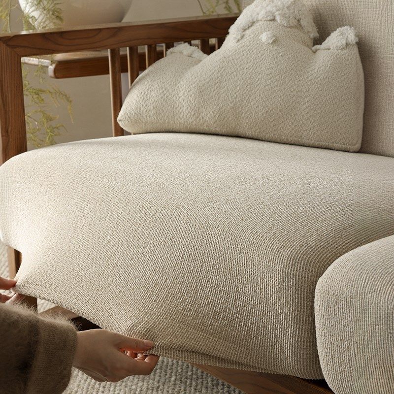 沙发套罩全包高级感新款沙发笠盖布中式实木沙发垫贵妃双人单人