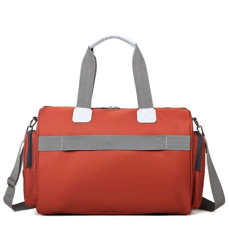 韩版大容量旅行袋手提旅行防x水旅游包装衣服行李包男女出差健身