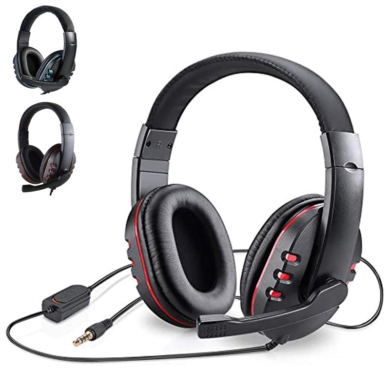 推荐Stereo Gaming Headset For Xbox one PS4 PC 3.5mm Wired Ov-封面