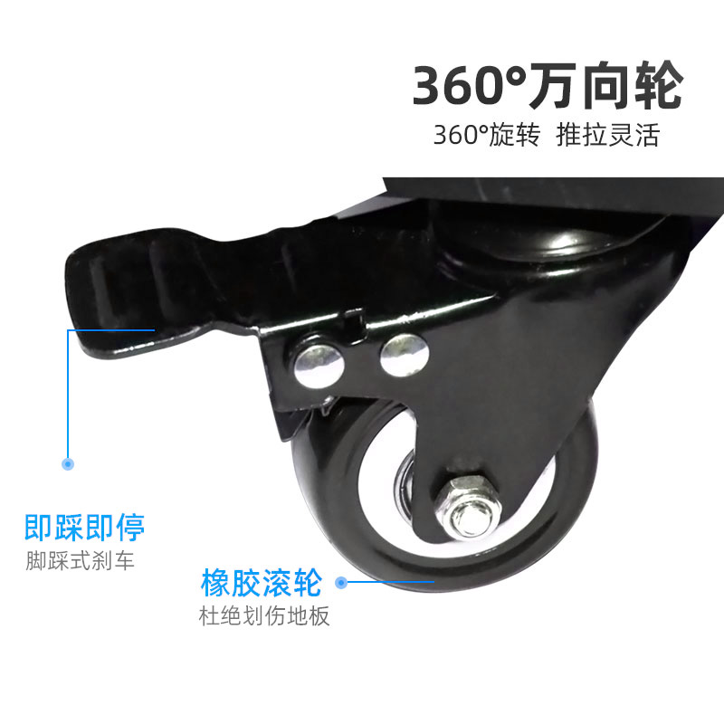 32-55-65-75英寸电视机矮款落地移动挂架舞台演讲字幕提词器支架