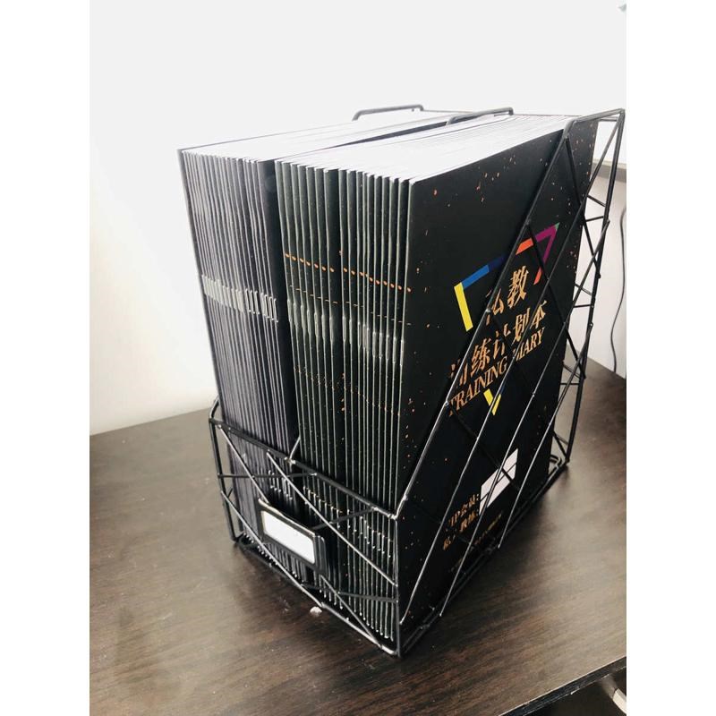 办公用品桌面收纳A4金属书立架二联文件架资料架文件框文件收纳架图片