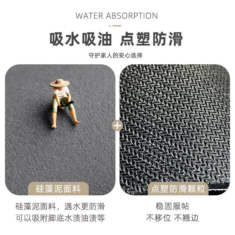 厨房地垫吸水速干门口防滑v防油浴室脚垫防水家用可擦免洗防脏垫,居家布艺,厨房地垫,淘宝优惠券,粉丝福利购,淘宝优惠卷