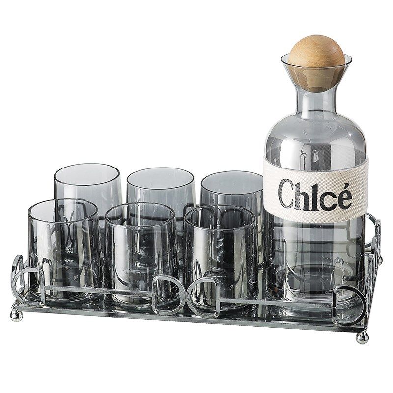 网红凉水壶玻璃耐高温家用客厅高颜值凉水壶凉水杯凉白开水壶套装,餐饮具,冷水壶,淘宝优惠券,粉丝福利购,淘宝优惠卷