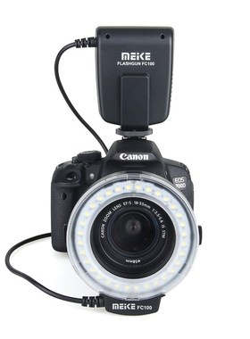 Meike  FC100 Ring Macro Flash Light Photo Speedlight Such As