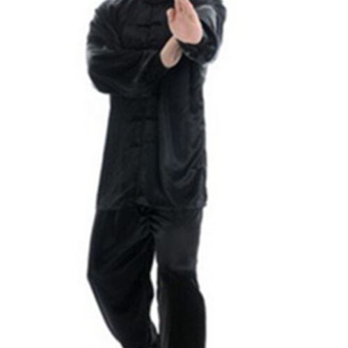 中小学生b武术服中考太极服学校大型武术操表演服男女款太极拳包 - 封面