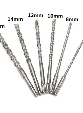 160mm Electric Hammer Drill Bits 5/6/8/10/12/14/16mm Cross