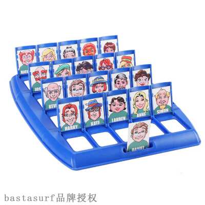 极速Parent child interactive desktop game guess who I am, lo