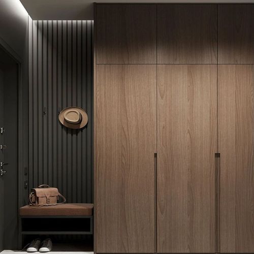 入户鞋柜玄关柜一体靠墙家用小户型落地隔断门厅柜大容量定制上海