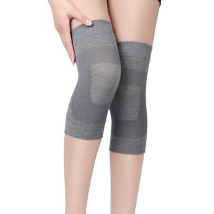 zfeng加绒加厚备长炭发热护膝秋E冬老寒腿关节防寒保暖男女老人用