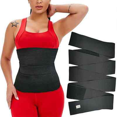 网红Snatch Me Up Bande Wrap Waist Trainer Shaperwear Belt Wo