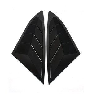 适用奇瑞艾瑞泽8后侧百叶窗改装后三角车窗饰条外观装饰配件