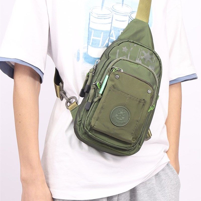 男士斜挎包胸包户外骑行包旅行斜挎包多口袋肩包多功能帆布胸包,箱包皮具/热销女包/男包,胸包,淘宝优惠券,粉丝福利购,淘宝优惠卷