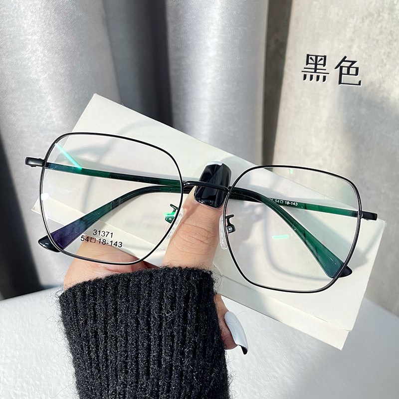 超轻素颜眼镜架 小红书同款大A脸圆脸显瘦潮流方框全框近视眼镜框