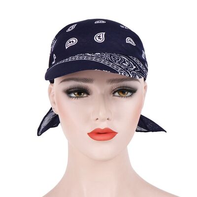 Packable Head Scarf Visor Hat With Wide Brim Sunhat Wo Summe