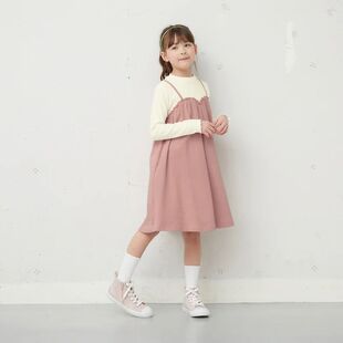 日系纯棉女童春秋季连衣裙儿童公主裙洋气秋天女孩裙子春天童装女