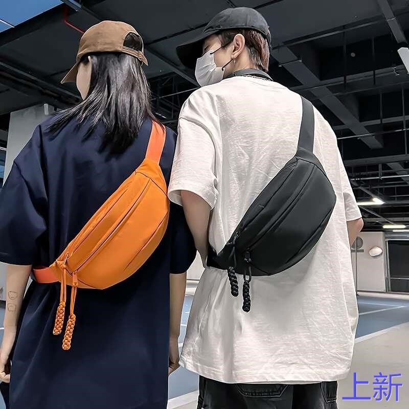 2024新款胸包男款小挎包包男单肩士背包男生斜挎包运动潮流腰新款