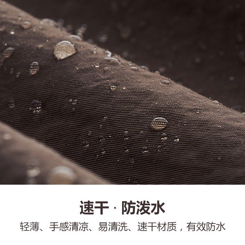 轻薄围裙餐饮夏天厨房家用防水防油可调节肩带短款工作服定制