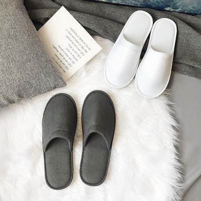 速发。Thickened Hotel non disposable slippers home stay simp