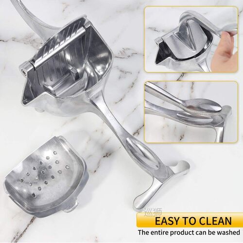 Manual Juice Squeezer Aluminum Alloy Hand Pressure Juicer Po