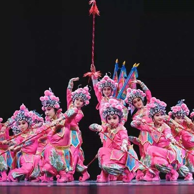 精选第九届小荷风采刀马旦演出服儿D童花木兰穆桂英戏曲京豫剧舞