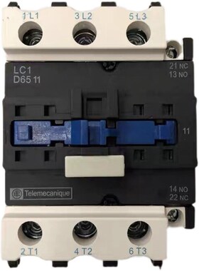 主接触器LC1D65 Telemecanique LC1-D6511 220V 电梯抱闸运行交流