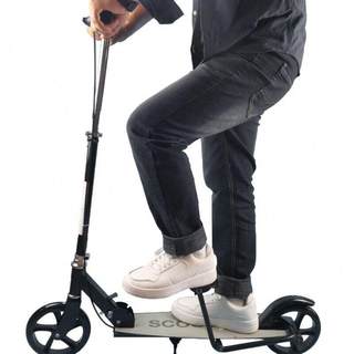 可脚踩滑板车成人运动校园代步车可折叠儿童滑板车非电动脚踏防滑