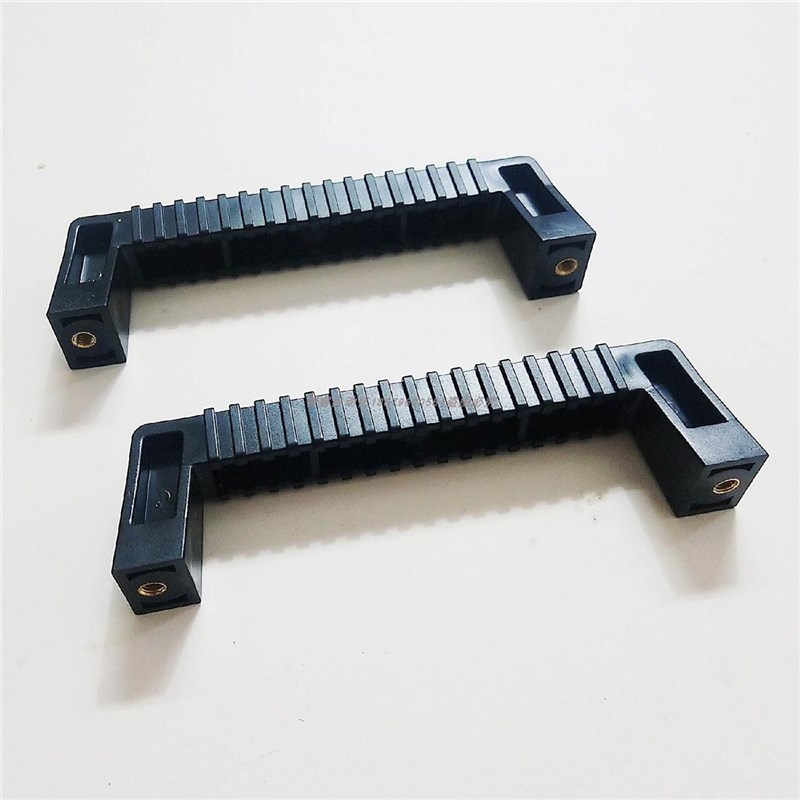 XAC43-Lh130 防滑型方形内装塑胶拉手怡合达工业设备把手机箱把手