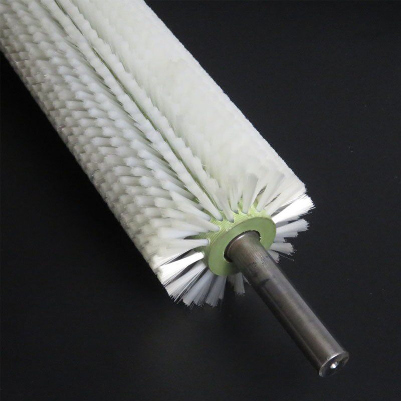 现货工业毛刷辊滚筒刷尼龙刷毛刷辊加工定制毛刷工v业用小型尼龙