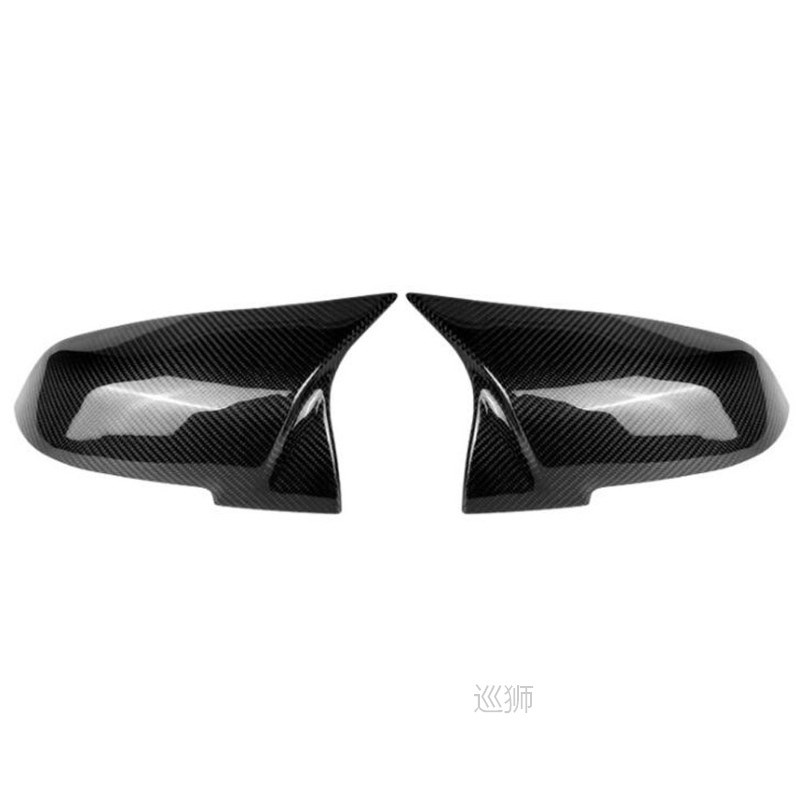 1Pair Side Rearview Wing Mirror Cover Caps For BMW 1 2 3 4 S