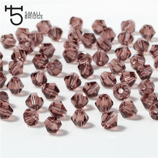 3 4 6mm Austrian Bicone Crystal Beads for Jewelry Making Diy
