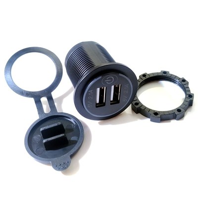 4.2A Dual USB Charger Socket Fast Charging Power Outlet Adap