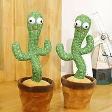 Plant Cact Dancing Toy Cactus Electric 32cm 极速6 Funny