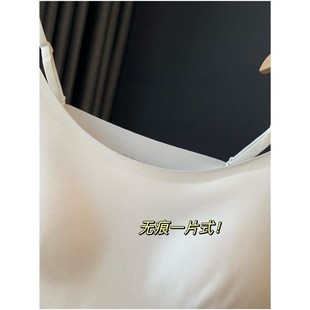 寒吊带女24 含bra穿搭BI入舒适日常百搭长款 一体式 基础吊带背心